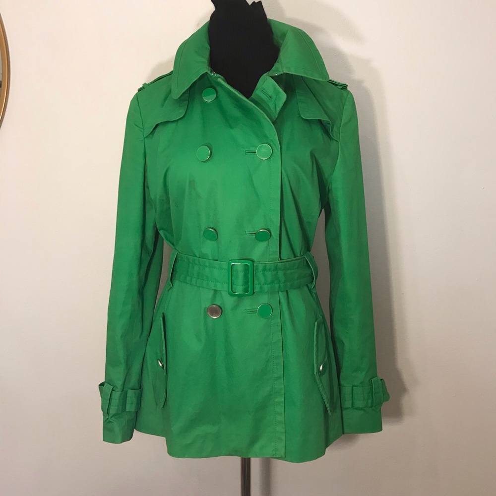 Banana Republic l XL | Green Trench Coat
